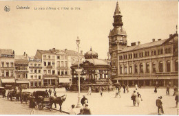 BE - OSTENDE - OOSTENDE - La Place D'Armes Et L Hôtel De Ville - Oostende