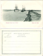 EG - Canal De Suez - Transport Entrant Dans Le Canal   (non Circulée-belle Carte) - Other & Unclassified