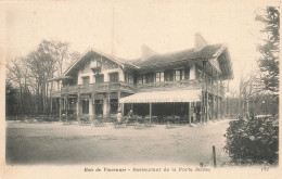 94-BOIS DE VINCENNES RESTAURANT DE LA PORTE JAUNE-N°T5269-A/0121 - Sonstige & Ohne Zuordnung