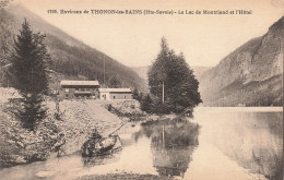 74-LE LAC DE MONTRIOND ET L HOTEL-N°T5269-E/0139 - Other & Unclassified