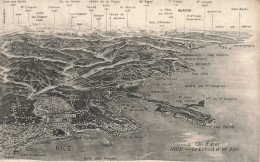 06-NICE LE LITTORAL ET LES ALPES-N°T5269-F/0379 - Andere & Zonder Classificatie