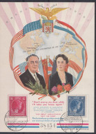 VICTIMS OF LUXEMBOURG PRESIDENT ROOSEVELT TO THE GRAND DUCHESS CHARLOTTE - Storia Postale