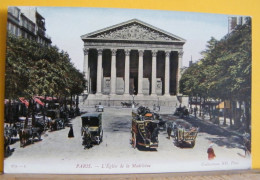 (P1) PARIGI / PARIS - L'EGLISE DE LA MADELEINE - 252-C - NON VIAGGIATA 1910/20ca - Chiese