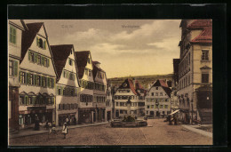 AK Calw, Marktplatz  - Calw