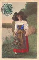 67-ALSACE FOLKLORE COSTUME-N°T5273-G/0339 - Andere & Zonder Classificatie