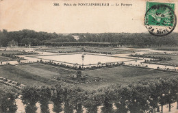 77-FONTAINEBLEAU LE PALAIS LE PARTERRE-N°T5274-A/0297 - Fontainebleau