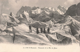 74-CHAMONIX LA MER DE GLACE-N°T5274-E/0055 - Chamonix-Mont-Blanc