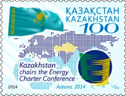 2015 886 Kazakhstan Kazakh Chairs The Energy Charter Conference MNH - Kasachstan