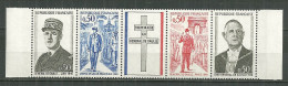 FRANCE MNH ** 1695-1698 Général De Gaulle - Ungebraucht