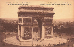 75-PARIS L ARC DE TRIOMPHE-N°T5275-B/0229 - Triumphbogen