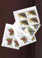 Belgie 2503/06 Buzin Butterflies Blocks Of 4 MNH - Unused Stamps