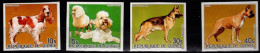 Guinée 1985  Dogs Chiens  Imperf MNH - Domestic Cats