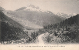 74-COL DES MONTETS AIGUILLE VERTE ET LE MONT BLANC-N°T5276-C/0261 - Autres & Non Classés