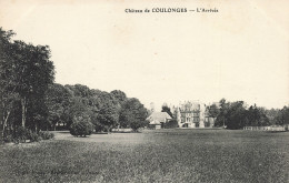 35-CHÂTEAU DE COULONGES-N°T5276-G/0193 - Otros & Sin Clasificación