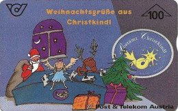 Austria: Telekom - 1996 - 601A Frohes Weihnachtsfest  Und Glückliches Neues Jahr! - Oesterreich