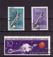 Russie  1962 N°  2585 / 86 + 2588    Oblitérée - Gebruikt