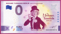 0-Euro XEEV 2023-2 MADAME TUSSAUDS BERLIN - MEHR ALS NUR WACHSFIGUREN - MARLENE DIETRICH - Privatentwürfe