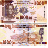 Guinea    1000 Francs  2017  UNC - Guinee