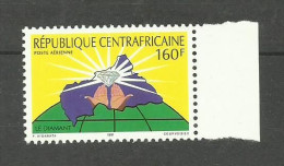 République CENTRAFRICAINE POSTE AERIENNE N°405A Non Répertorié YT 1991 Rare Neuf** - Central African Republic