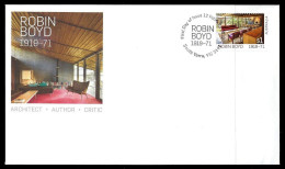 Australia  2019 The 100th Anniversary Of The Birth Of Robin Boyd, Architect, Author & Critic (1919-1971) FDC - Ersttagsbelege (FDC)