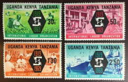 Kenya Uganda Tanzania 1969 ILO MNH - Kenya, Ouganda & Tanzanie