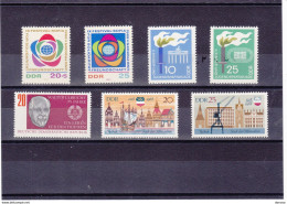 RDA 1968 Yvert 1071-1074 + 1079-1081 NEUF** MNH Cote 5,60 Euros - Nuevos