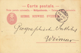 Postkarte Von St. Imier (ad3985) - Stamped Stationery