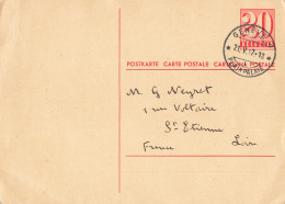 Postkarte Von Genève (ad3987) - Stamped Stationery