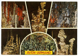 Grotte De L'Aven Armand - Divers Aspects De La Célèbre Grotte - Otros & Sin Clasificación