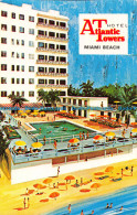 R083735 The Air Conditioned Atlantic Towers Hotel. Ocean Front. Miami Beach. Flo - World