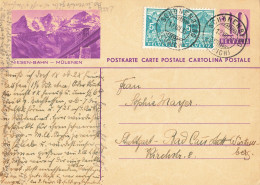 Bild-Postkarte Niesen-Bahn (ad3996) - Stamped Stationery
