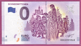 0-Euro XEEZ 2019-1 SCHNEEWITTCHEN - GRIMMS MÄRCHEN SERIE - Pruebas Privadas