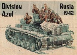 DIVISION AZUL - CAMPAGNE De RUSSIE -1942 - RARE BLOC COMPLET -10 VIGNETTES  - TIMBRES COUPON DE RATIONNEMENT - Historische Documenten