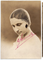 Studio Femme Portrait Elegance Signature Dedicace Manuscrit Autographe 20s 30s - Anonyme Personen