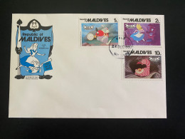 FDC Republic Of Maldives - 22/12/1980 - Walt Disney - Alice In Wonderland - Alice Au Pays Des Merveilles - Disney