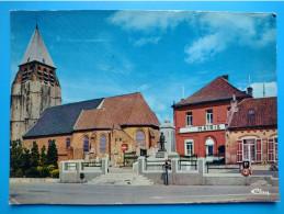 59 - RAIMBEAUCOURT - L église Et La Mairie - Sonstige & Ohne Zuordnung