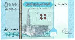 YEMEN NLP 5000 RIALS Dated 2016 But Issued 2024 UNC. - Yémen