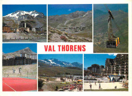 73 - Val Thorens - Multivues - Tennis - Télécabine - CPM - Voir Scans Recto-Verso - Val Thorens
