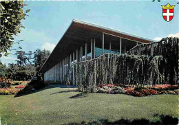 74 - Evian Les Bains - La Buvette Et Ses Jardins - Blasons - CPM - Voir Scans Recto-Verso - Evian-les-Bains