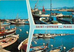 66 - Saint Cyprien - Multivues - Bateaux - CPM - Voir Scans Recto-Verso - Saint Cyprien