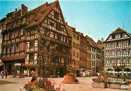 67 - Strasbourg - La Place Du Marché Aux Cochons De Lait - Carte Neuve - Commerces - CPM - Voir Scans Recto-Verso - Straatsburg