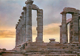 Grèce - Sounion - Le Temple De Poséidon - Carte Neuve - CPM - Voir Scans Recto-Verso - Grèce