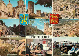 50 - Bricquebec - Multivues - Blasons - Folklore - Automobiles - Carte Neuve - CPM - Voir Scans Recto-Verso - Bricquebec