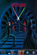 Cinema - Star Wars - Return Of The Jedi - Illustration Vintage - Affiche De Film - CPM - Carte Neuve - Voir Scans Recto- - Affiches Sur Carte