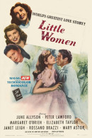 Cinema - Little Women - June Allyson - Peter Lawford - Illustration Vintage - Affiche De Film - CPM - Carte Neuve - Voir - Posters Op Kaarten