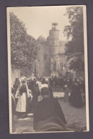 Carte Photo Pont L' Abbe Finistere Fete Du Pardon Ancien Chateau ( Animée Costume Breton  3877) - Pont L'Abbe