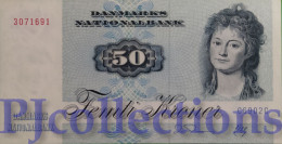 DENMARK 50 KRONER 1990 PICK 50i AU/UNC - Denemarken