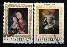 VENEZUELA - 1969 - Christmas: Virgin With The Rosary And Holy Family - USATI - Venezuela