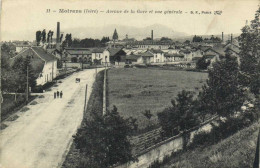 MOIRANS  Avenue De La Gare Et Vue Generale - Moirans