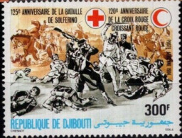 Djibouti 1983 Nobel Red Cross Croix Rouge  MNH - Premio Nobel